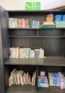 くもん文庫の貸出しもしています。これから増えていくたくさんの本に触れてください。