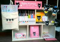 0歳からの親子のやり取り、ベビークモンコーナーも充実してます