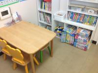 小さいお子様向けの学習スペースです。