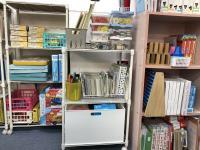 保護者さまとお話をする間、お子様はパズルや知育玩具を使ってお待ちいただけます。