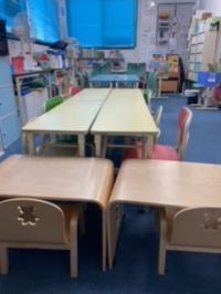 幼児さん専用教室があります。<br />
お子様のできるところを増やしていきましょう。