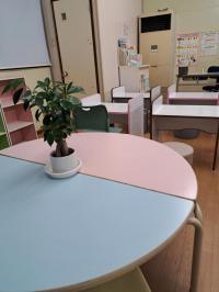 小さいお子様も　安全に集中して学習ができるよう　環境を整えています。