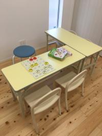 幼児さんのための学習スペースです。安心して学習できます。