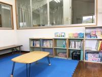 本好きになってほしいと願いを込めて、色々な本を用意しています！
