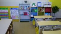 乳幼児さんは、幼児ルームで専任のスタッフと一緒に学習します。