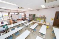 ベビーカーを置くスペースも充分にあります。