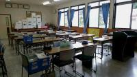 幼児から高校生まで頑張って学習しています。車は商工会館前に!
