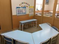 この部屋でBabyKUMONタイムをしています。