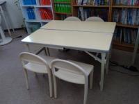 幼児さん用の机とイスもご用意しています♪