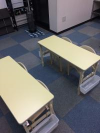 小さいお子さまでも学習できる幼児席を準備しています。