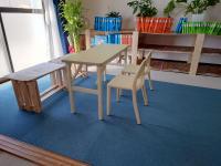 スペースが広いので、ねんねやハイハイも大丈夫です。