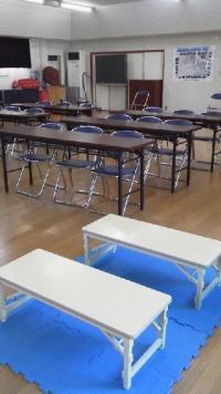 幼児さん用の席も準備しています。