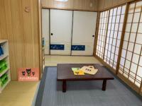 お家みたいな畳のお部屋で赤ちゃんも寝っ転がれる環境。ゆっくりお話ししましょう!