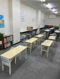 入口近く幼児席があり、出入りしやすく、一人で学習される幼児さんも多いです