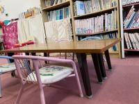 幼児さん用の机、椅子も準備しております。