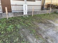 駐車場は中村晋也美術館を過ぎ、２本目の筋を左に曲がります。