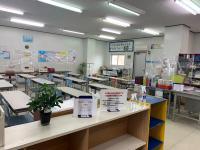 真地教室ではコロナ感染防止対策を徹底しています。