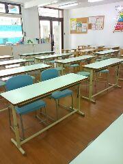 教室内観です。集中して学習できる環境作りを大事にしています。