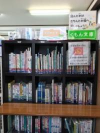 たくさんの絵本があります。