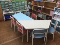 小さなお子様も安心して座れます。