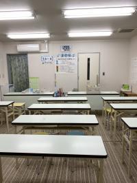 明るい教室です。