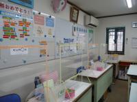 アクリル板.で感染予防|