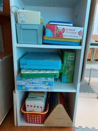 教室にはお子様への働きかけができるツールをたくさんご用意しています