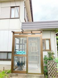 こちらが教室入口の玄関になります。