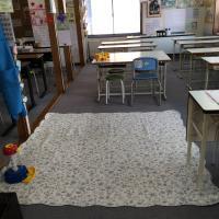 広いスペースで、お子さまを寝かせたりおむつ交換ももちろん◎