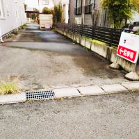 駐車場。<br />
ヤマザワさんからも許可をもらっています。