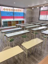 教室内は、小さなお子さまでも安全を心掛けたレイアウトです。