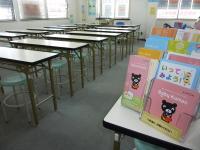 明るく広々とした教室です。ぜひ一度教室へおいでください。