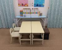 Baby Kumon コーナーは全面カーペットになっています