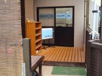 自宅の右側奥の突き当りが教室の入り口です。