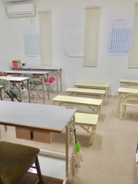 教室の内観です。