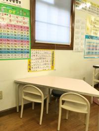 小さなお子さまも安全に座れるイスをご用意しています。