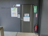 教室の入り口です。