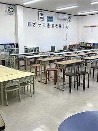 明るく清潔な環境を心がけています。