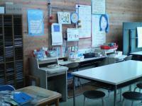 教室内部の写真です。