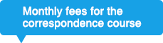Fees for the correspondence course