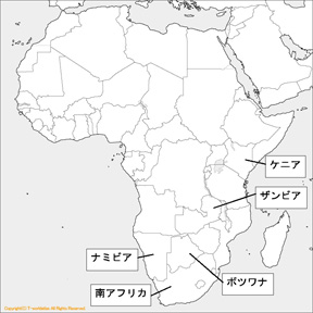 アフリカ大陸に広がるKUMON