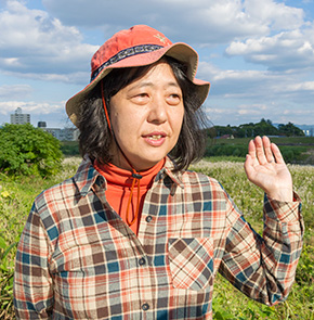 全国カヤネズミ・ネットワーク代表 畠佐代子さん