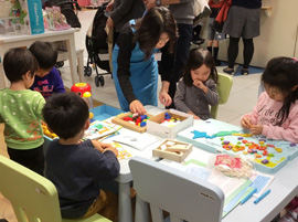 くもんの幼児ドリル体験会