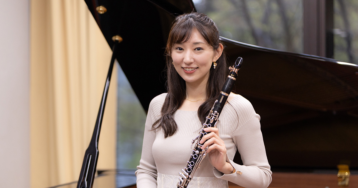 クラリネット奏者 井上朋実さん（前編）｜KUMON now！学習経験者