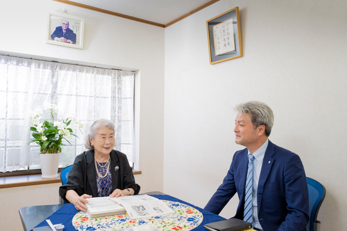 対談の様子
