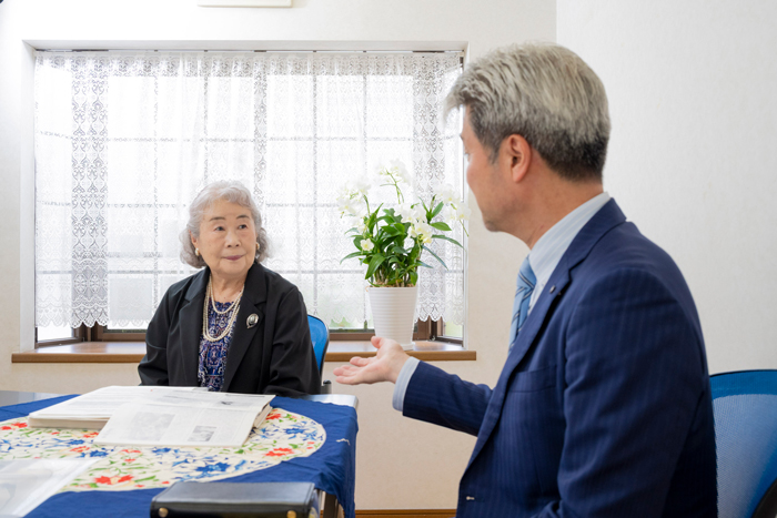 対談の様子