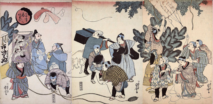 江戸の空を彩った凧