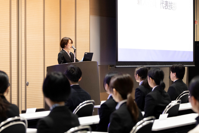 KUMONの入社式