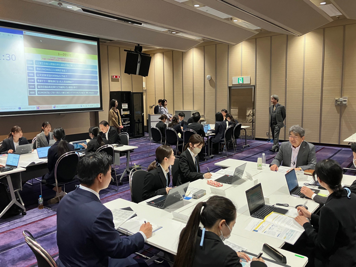 KUMONの入社式