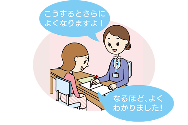 意識して書きました！よく読んで書けていますね！とてもすばらしいです！